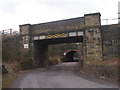 Railway bridges over Wood Lane, Battyeford