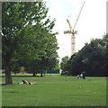 Taking it easy, Burgess Park, Camberwell