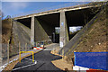 SD4964 : M6 bridge over cycleway by Ian Taylor