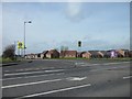 New housing estate at the north tip of Airdrie