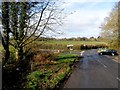 Junction of lanes near Roughwood Park