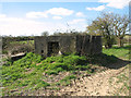 WW2 pillbox beside Foxes Lane