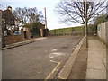 The entrance to Sunnyhill Park on Sunny Hill