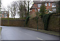 Retaining wall, Redcliffe Road