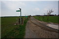 SX5051 : Private Farm Track ahead. by jeff collins