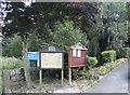 Bradfield Parish Council Notice Boards, Mortimer Road, Midhopestones, near Stocksbridge