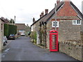 Bradford Abbas: red telephone box