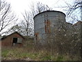 Silos at Home Farm, Newgate Street