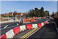 Roadworks on Alcester Road