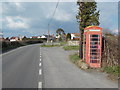 Pulham: red telephone box