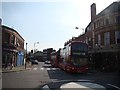 View down Albion Road from Stoke Newington Church Street