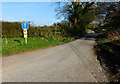 Jennie Green Lane looking east from Trinity Road