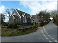 Former school building and road junction, Amroth