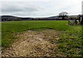 View from a field gate at the edge of Presteigne