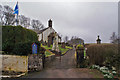 Entrance to Hutton and Corrie Church