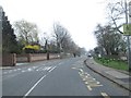 Weston Lane - viewed from Ashfield Primary School