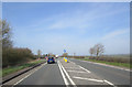 A508 approaches junction with Yardley Road