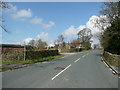 Otley Road at junction with bridleway