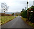 30mph speed limit at the NW edge of Llangybi