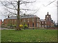 Side view, former hospital and asylum