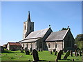TF9804 : St. Mary's church, Cranworth by Adrian S Pye