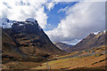 NN1656 : Glen Coe viewpoint view by Richard Dorrell