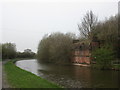 Remains of a railway bridge over the canal near Crankwood