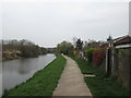 Leeds and Liverpool Canal on the outskirts of Abram