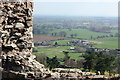 SJ5359 : View from Beeston Castle by Jeff Buck