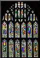 TQ9220 : East window, St Mary the Virgin church, Rye by Julian P Guffogg