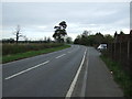 A bend in Thonock Road (A159)