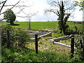 House foundations alongside Rathcarbery Road