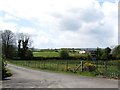J0231 : Entrance drive to Rathcarbery Limousin, Bessbrook by Eric Jones