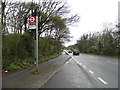 Bus stop on Kingston Road, Leatherhead