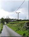 11kv power lines crossing Derrywilligan Road