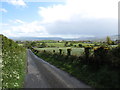 Derrywilligan Road descending eastwards