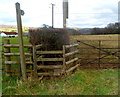 Stile to a public footpath, Five Lanes, Monmouthshire