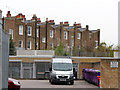 Rear of houses on Prince of Wales Road