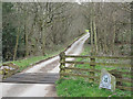 Road rising to car park in Cwm Gwdi