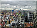 TQ3381 : East London cityscape by Steve  Fareham
