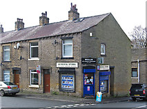 SE0623 : Sowerby Bridge - general store at Park Road / Clifton Street junction by Dave Bevis
