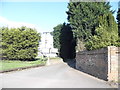 The entrance to Woodlands Stables, Chingford