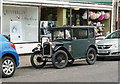 A vintage car in Galashiels