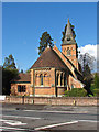 TQ0263 : Christ Church, Ottershaw by Alan Hunt