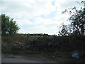 Barricaded gate on Avey Lane