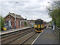 Grantham to Nottingham train passing Aslockton