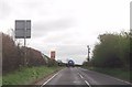 Approaching Braze Lane crossroads