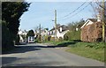 Eggesford Road arriving in Winkleigh