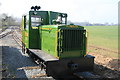SK2406 : Statfold Barn Railway - diesel locomotive by Chris Allen