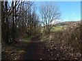 Start of path to Old Kilpatrick